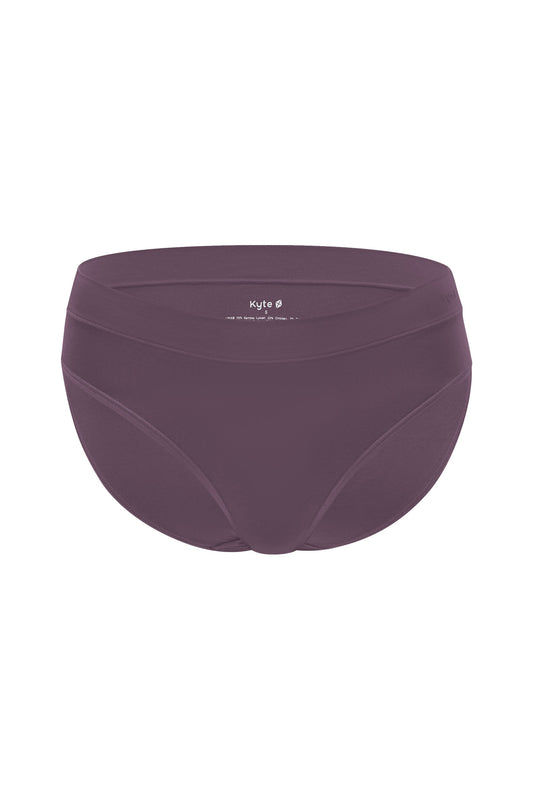 Women's Midi Brief in Currant