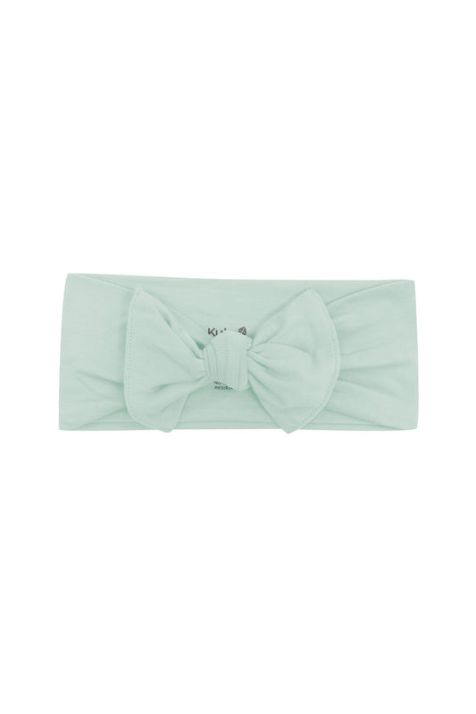 Knotted Bow Headband in Sage