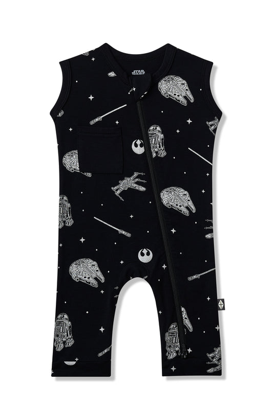 Zippered Sleeveless Romper in STAR WARS™