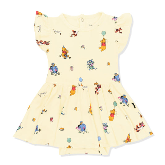 Twirl Bodysuit Dress in Winnie the Pooh Celebration