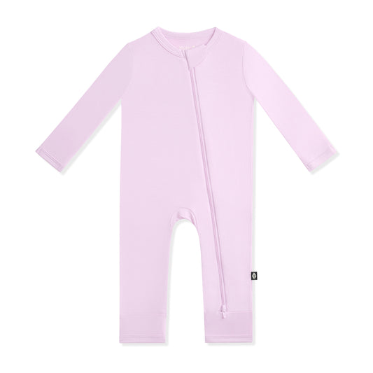 Zippered Romper in Thistle