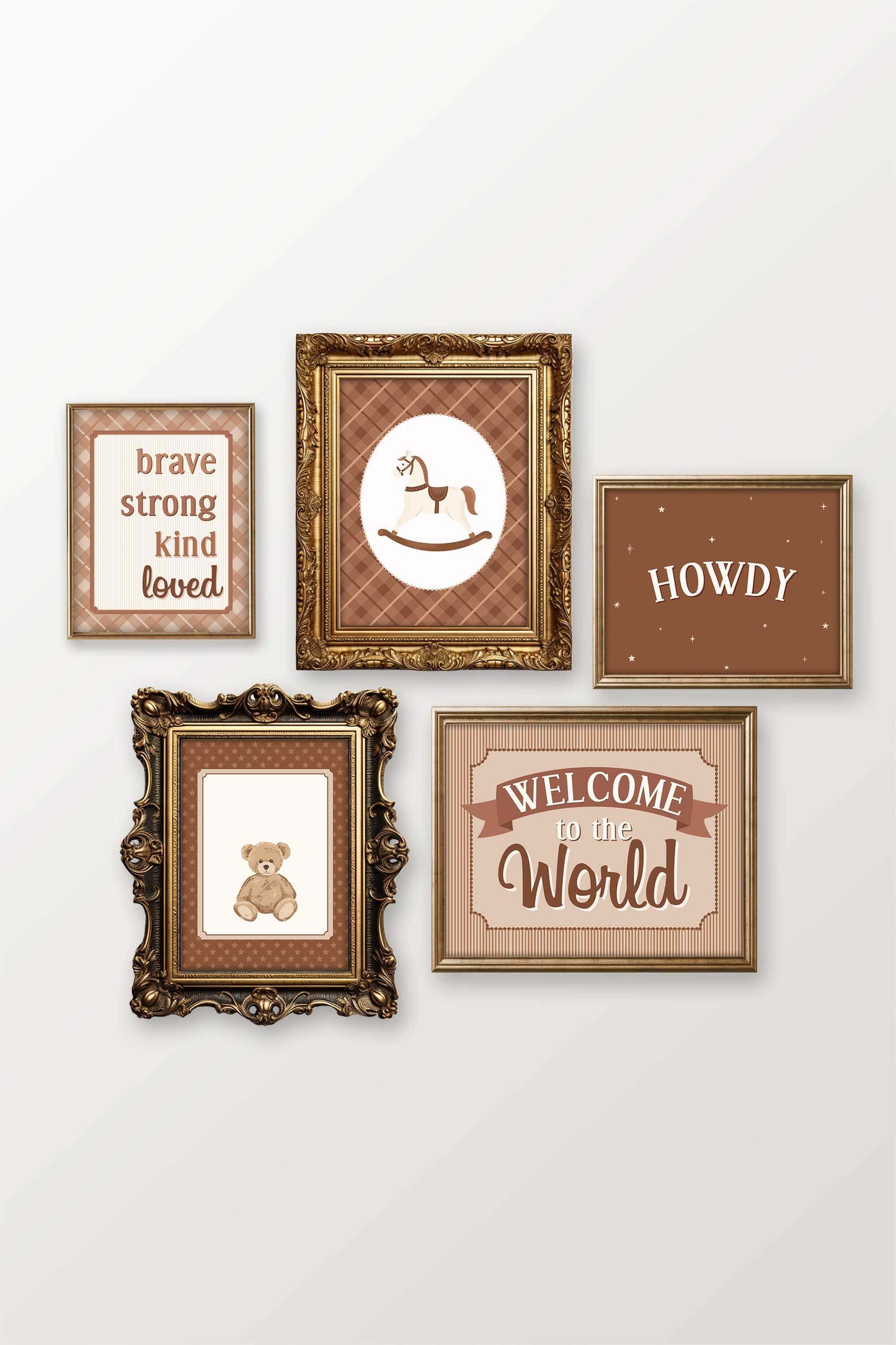 Rock-A-Bye Bundled Digital Nursery Wall Art
