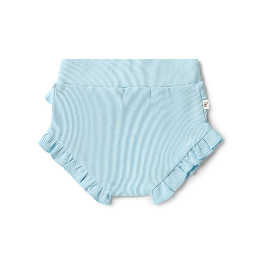 Baby Blue Organic Bloomers