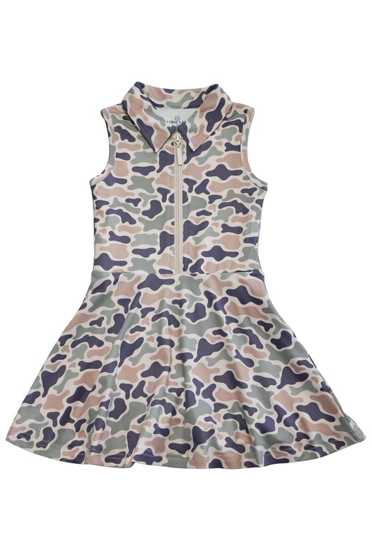 Girl's Polo Dress | Camo Cutie