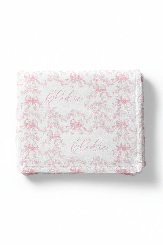 Fancy Frills Personalized Kids Blanket