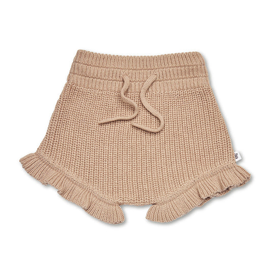 Hazelnut Organic Cotton Knit Bloomers