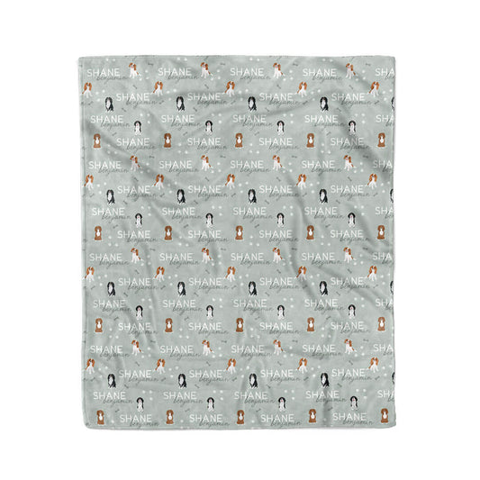 Personalized Kids Blanket | King Charles