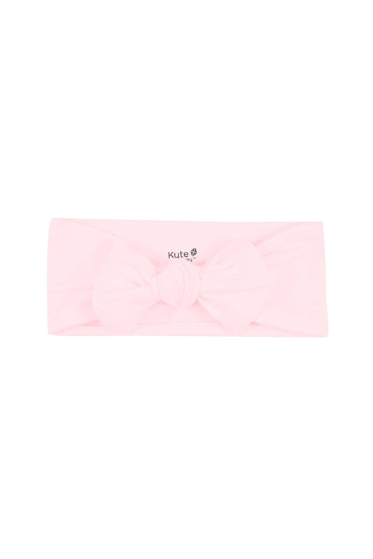 Knotted Bow Headband in Sakura