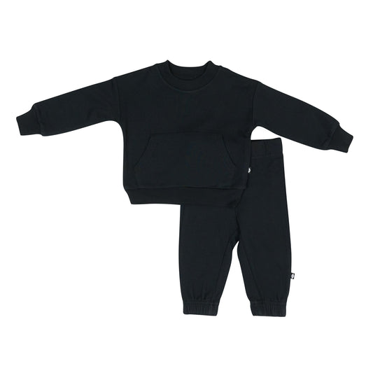 French Terry Jogger Set in Midnight