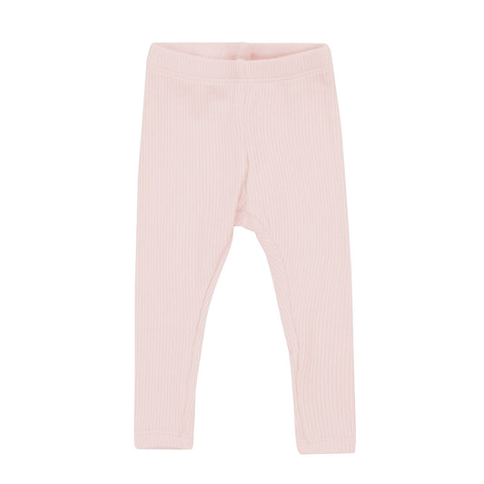 Ribbed Leggings in Blush