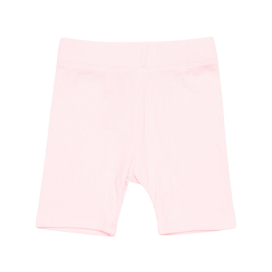 Ribbed Toddler Biker Shorts in Sakura