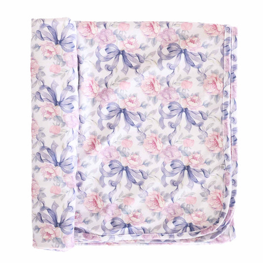Leighton's Lavender Oversized Swaddle Blanket