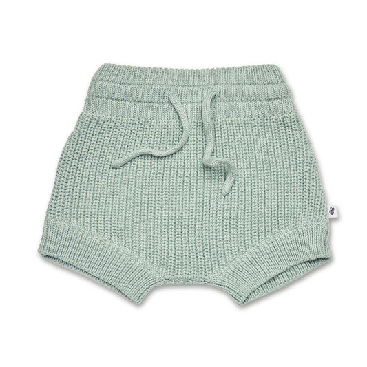 Sage Organic Cotton Knit Shorts