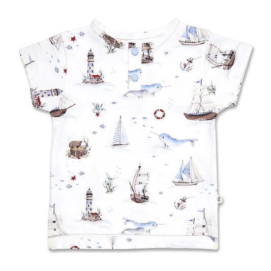Set Sail Organic Short Sleeve Top