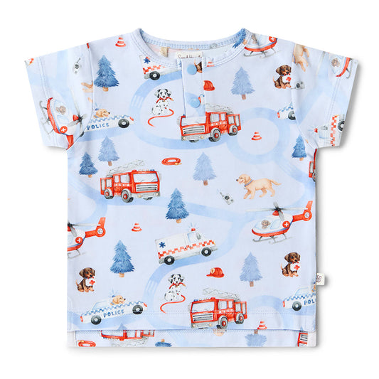 To The Rescue Organic Short Sleeve Top