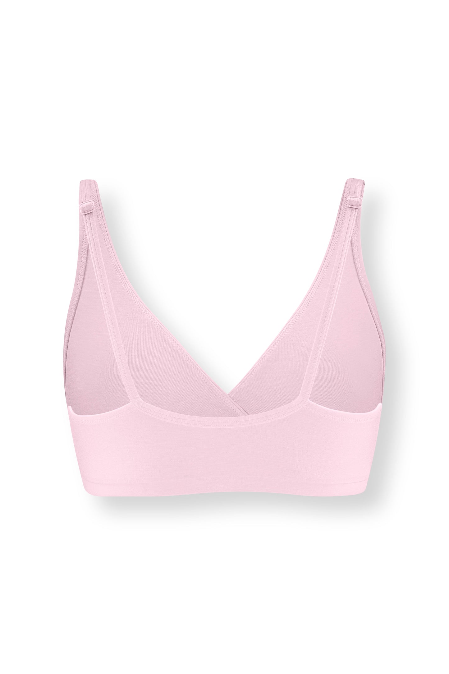Women's Cross Front Bralette in Peony