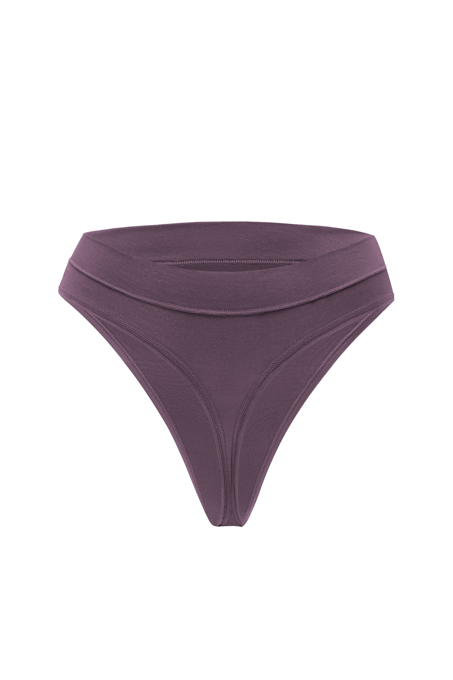 Women's Thong in Currant