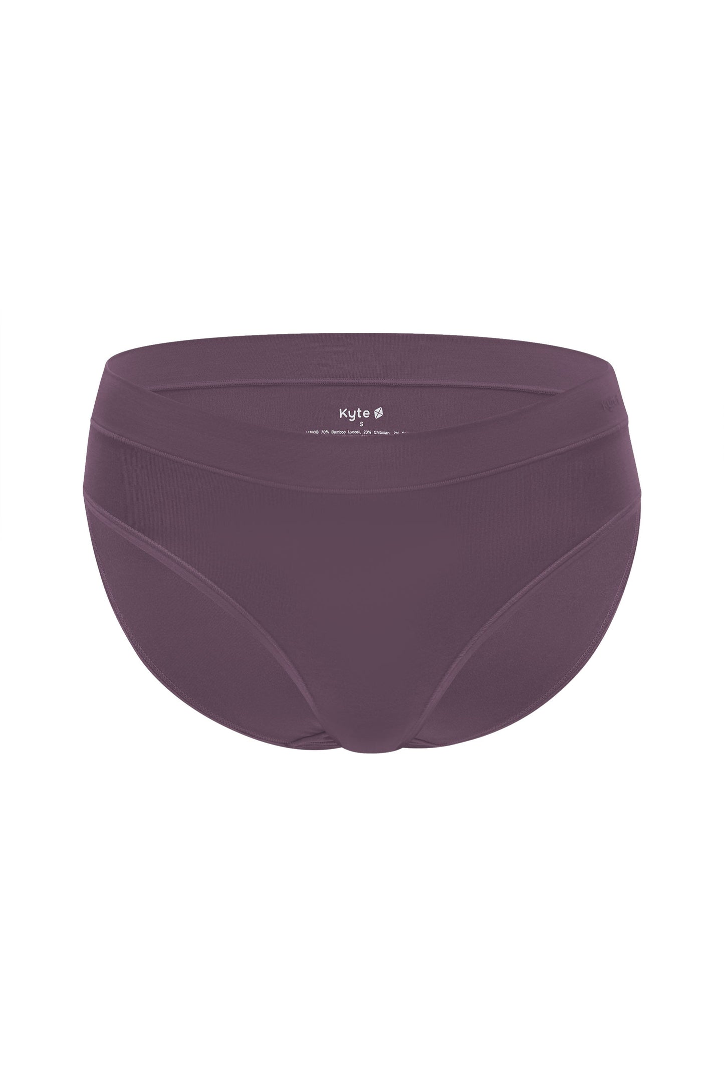 Women's Midi Brief in Currant