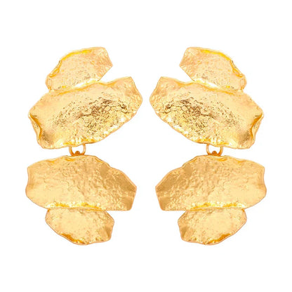 Assorted Design Gold Plated Earrings