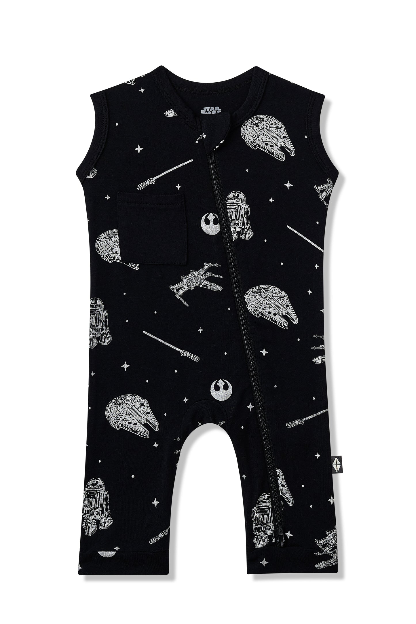 Zippered Sleeveless Romper in STAR WARS™