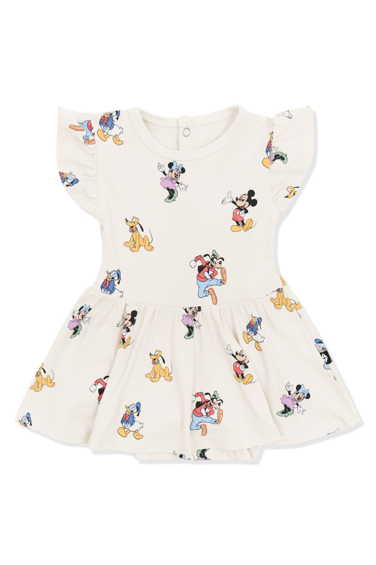 Twirl Bodysuit Dress in Mickey Mouse and Friends