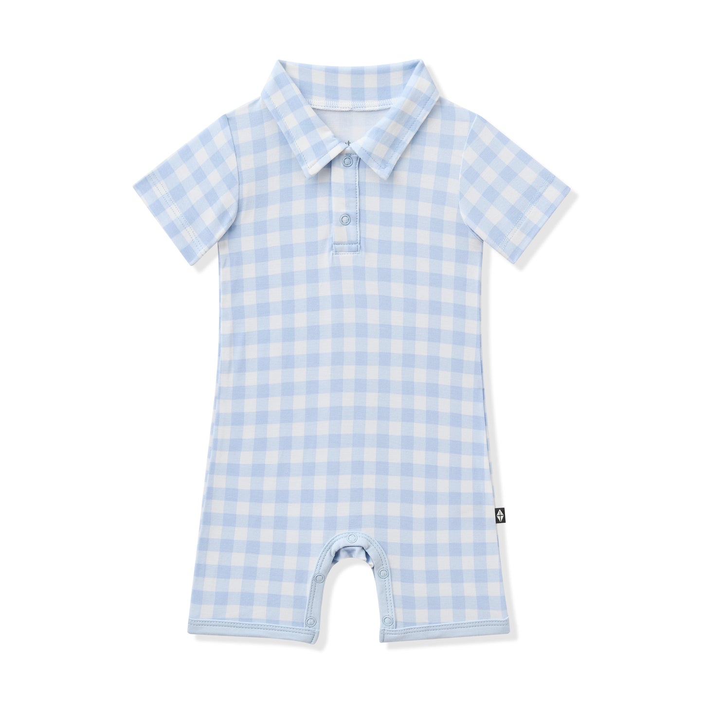Polo Shortall in Gingham Breeze