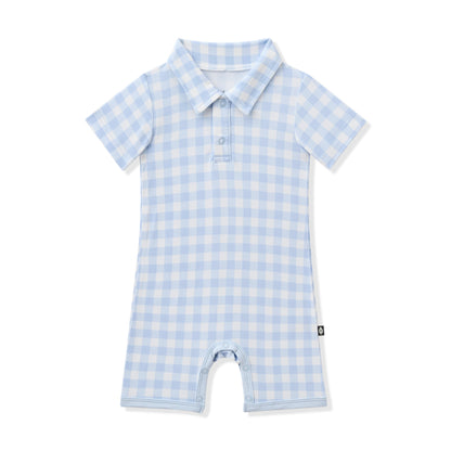 Polo Shortall in Gingham Breeze