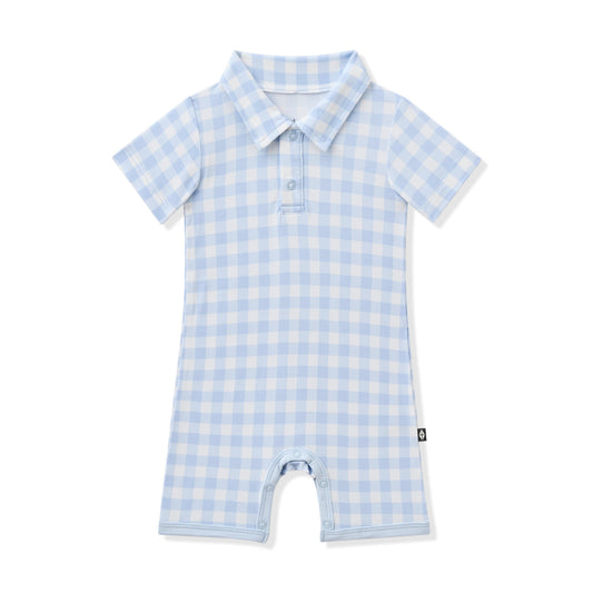 Polo Shortall in Gingham Breeze