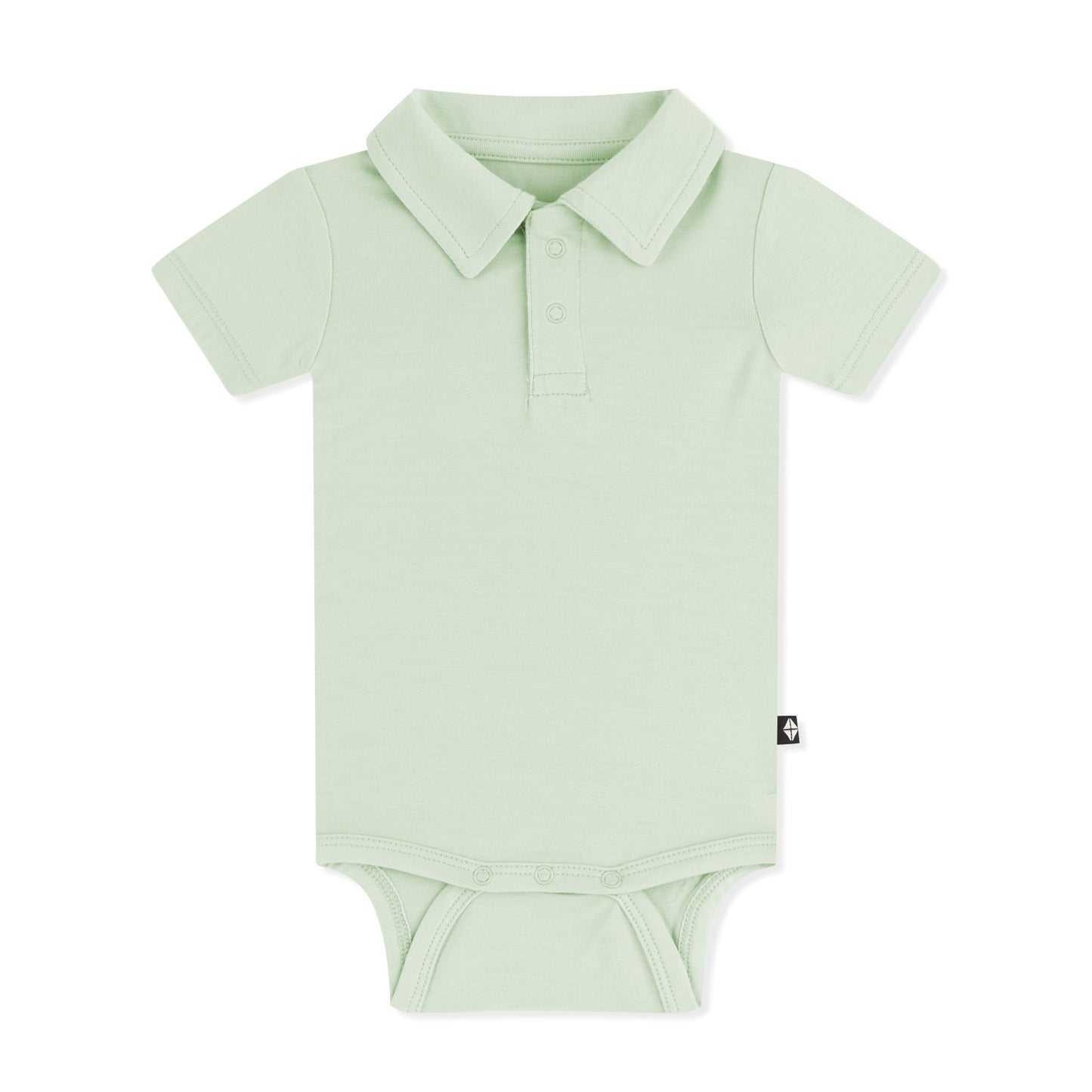 Polo Bodysuit in Basil