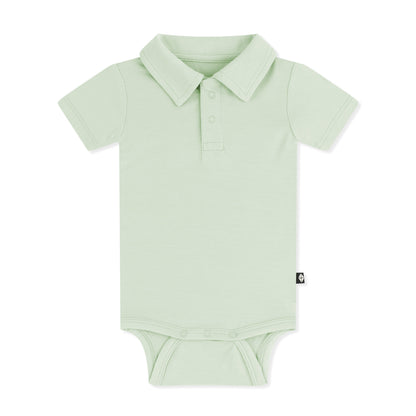 Polo Bodysuit in Basil