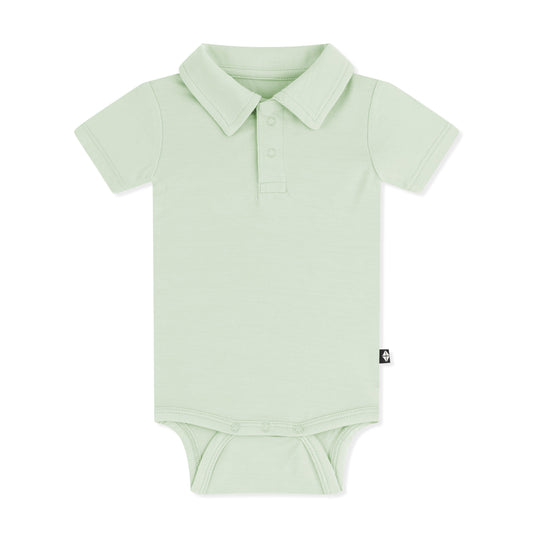 Polo Bodysuit in Basil