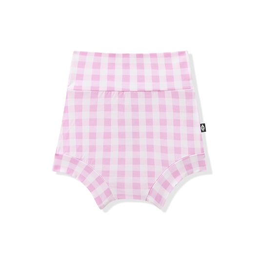 Bummies in Gingham Thistle