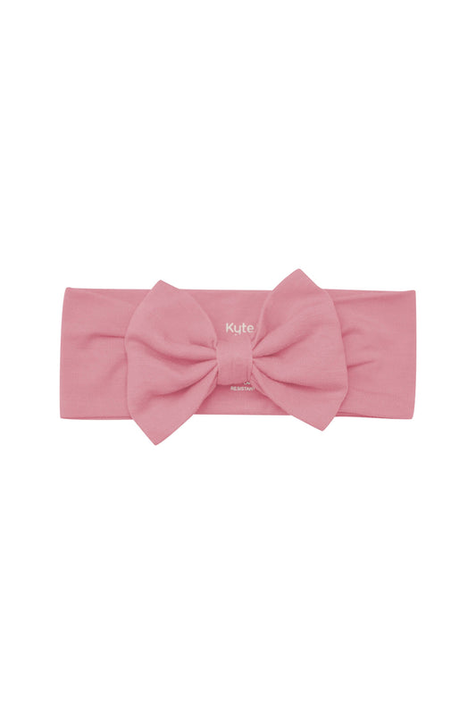 Bow Headband in Apple Blossom