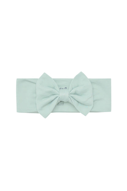 Bow Headband in Sage