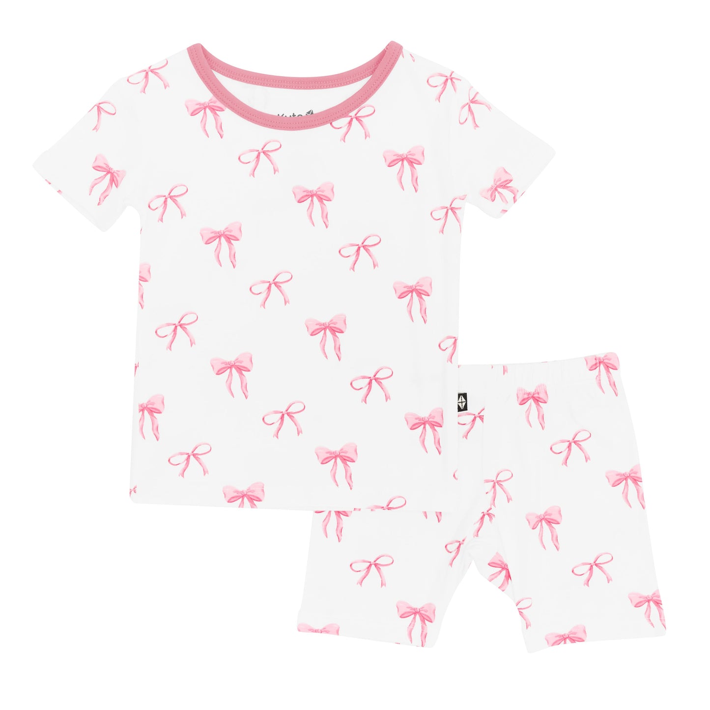 Short Sleeve Pajamas in Bow