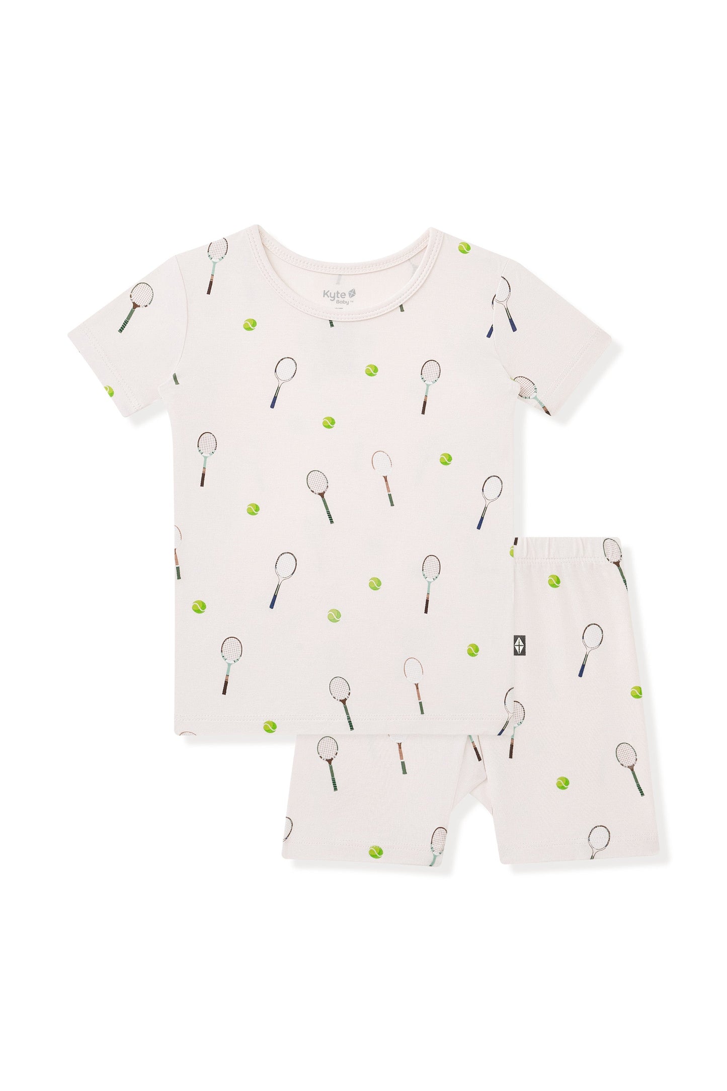 Short Sleeve Pajamas in Tennis