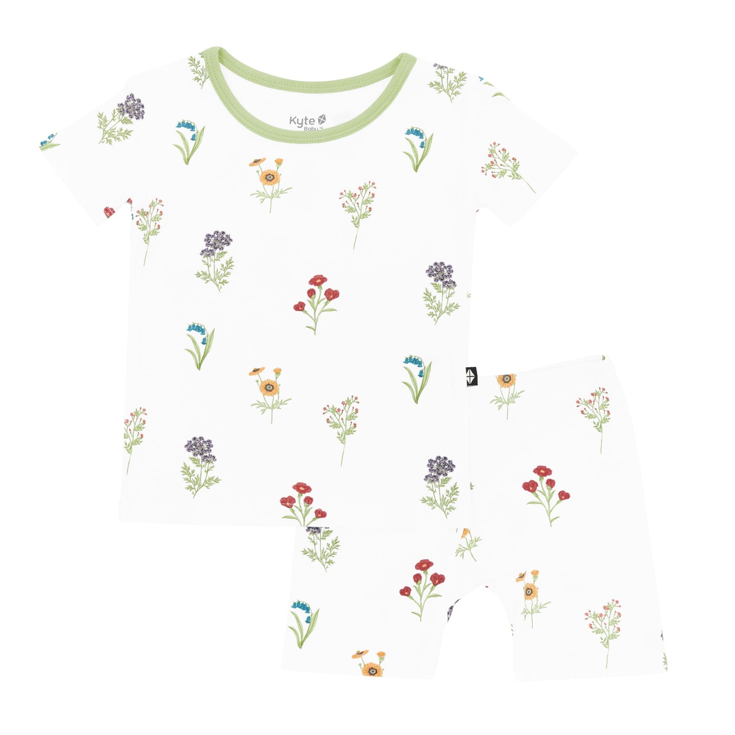 Short Sleeve Pajamas in Wildflower