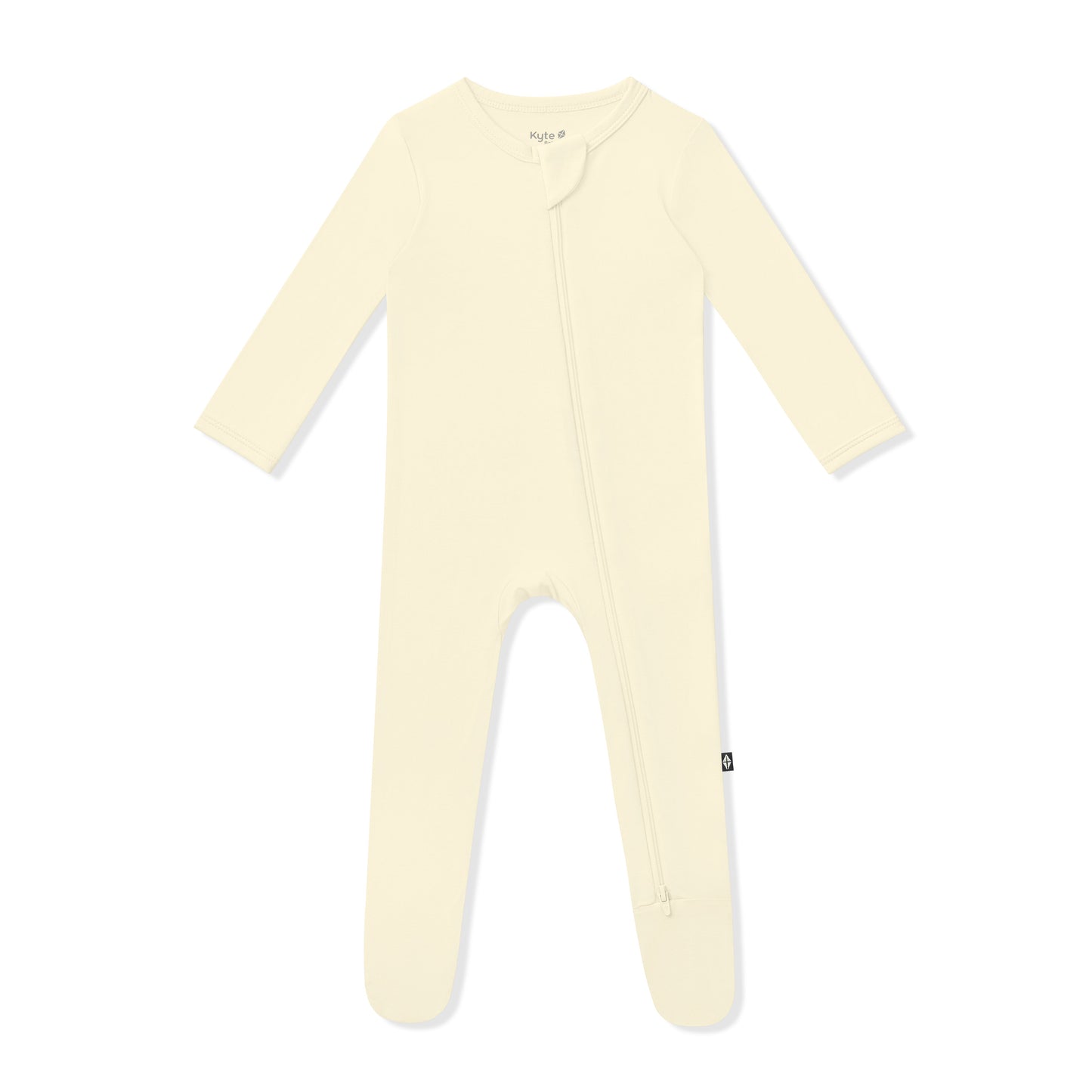 Zippered Footie in Chamomile