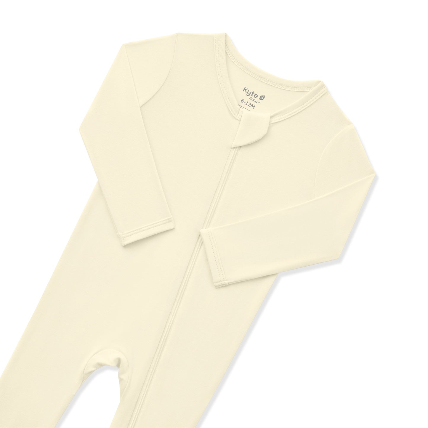 Zippered Footie in Chamomile