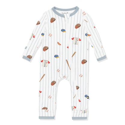 Zippered Romper in Home Run