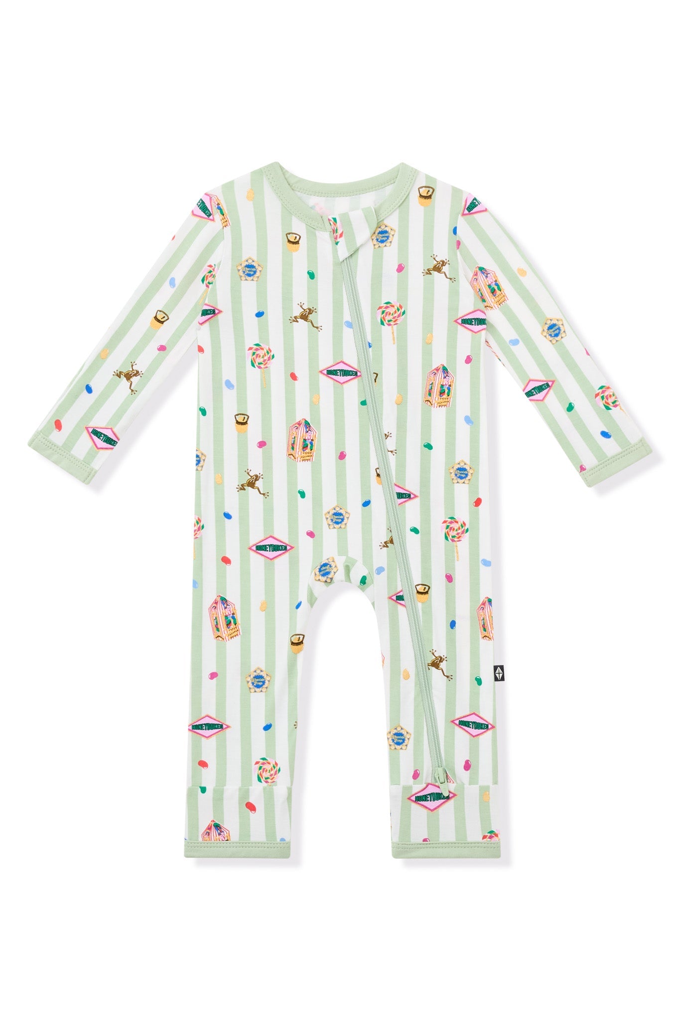 Zippered Romper in Honeydukes