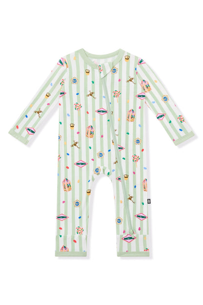 Zippered Romper in Honeydukes