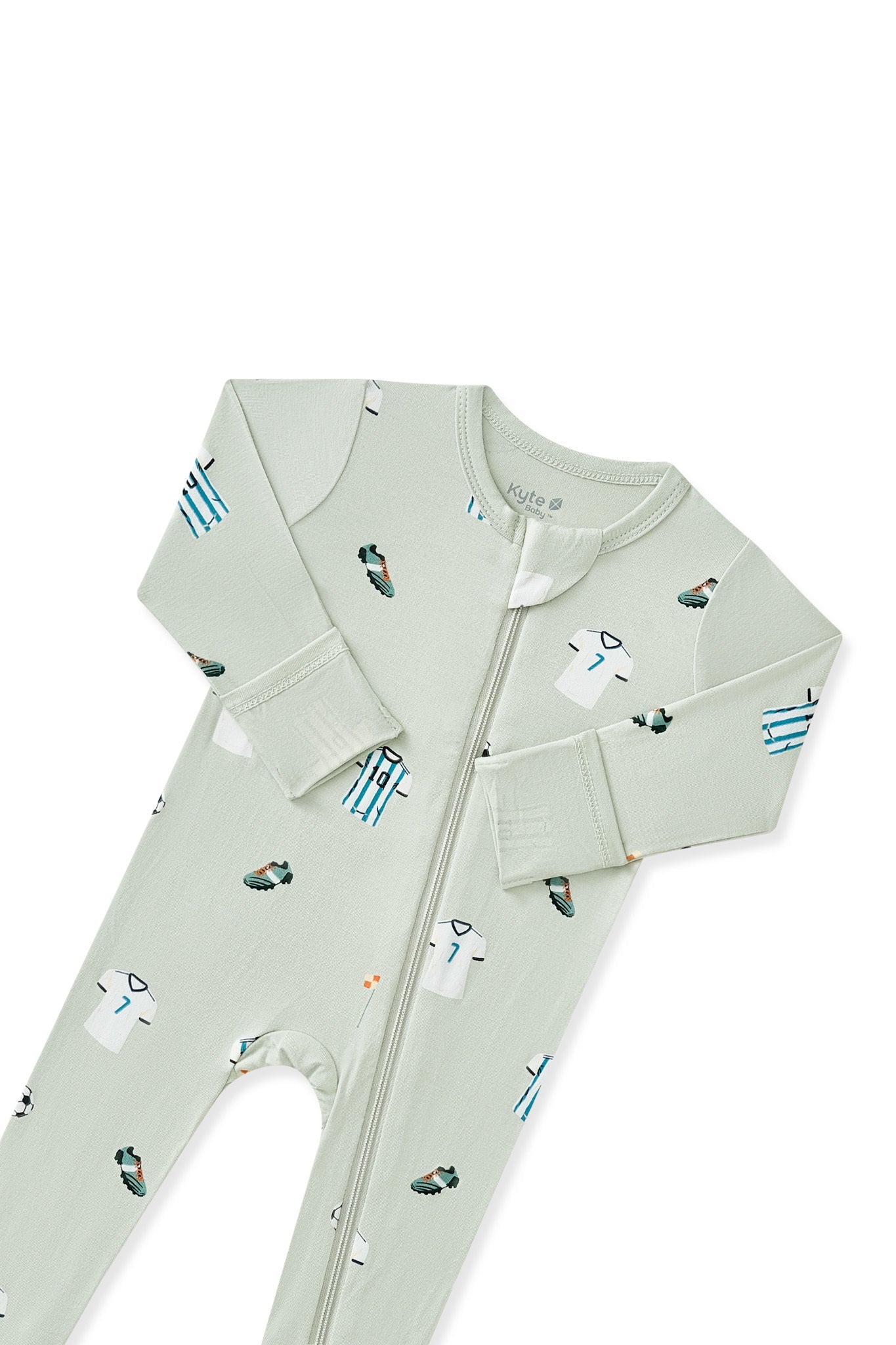 Zippered Footie in Soccer