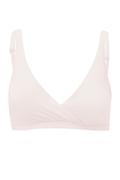 Women's Cross Front Bralette in Blonde