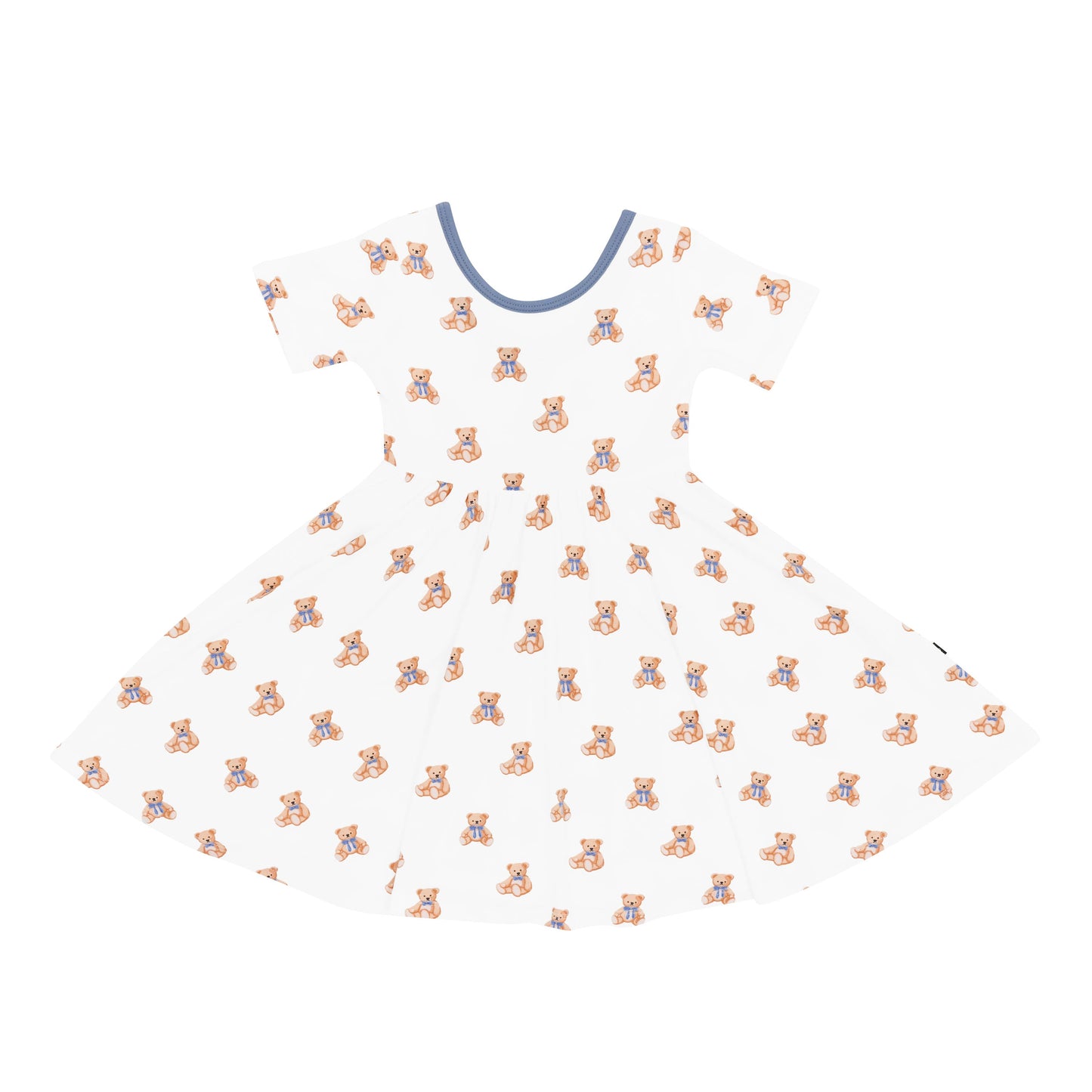 Twirl Dress in Teddy Bear