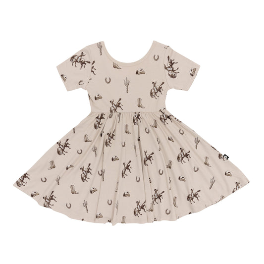 Twirl Dress in Classic Cowboy