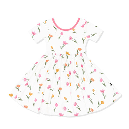 Twirl Dress in Tulip