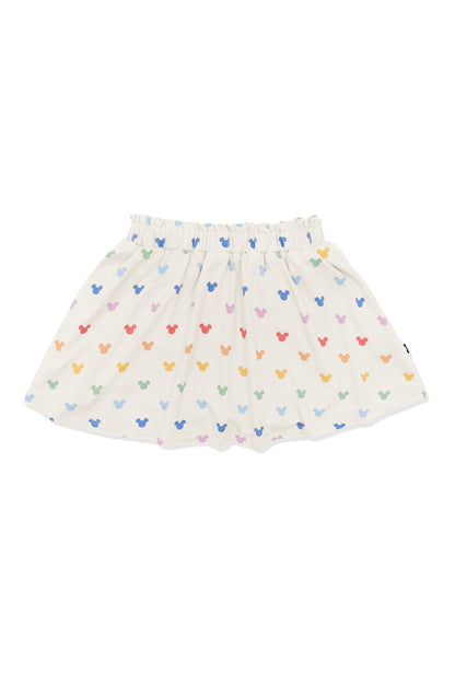 Toddler Skort in Pastel Mickey Mouse