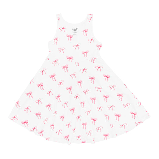 Tank Twirl Dress in Bow