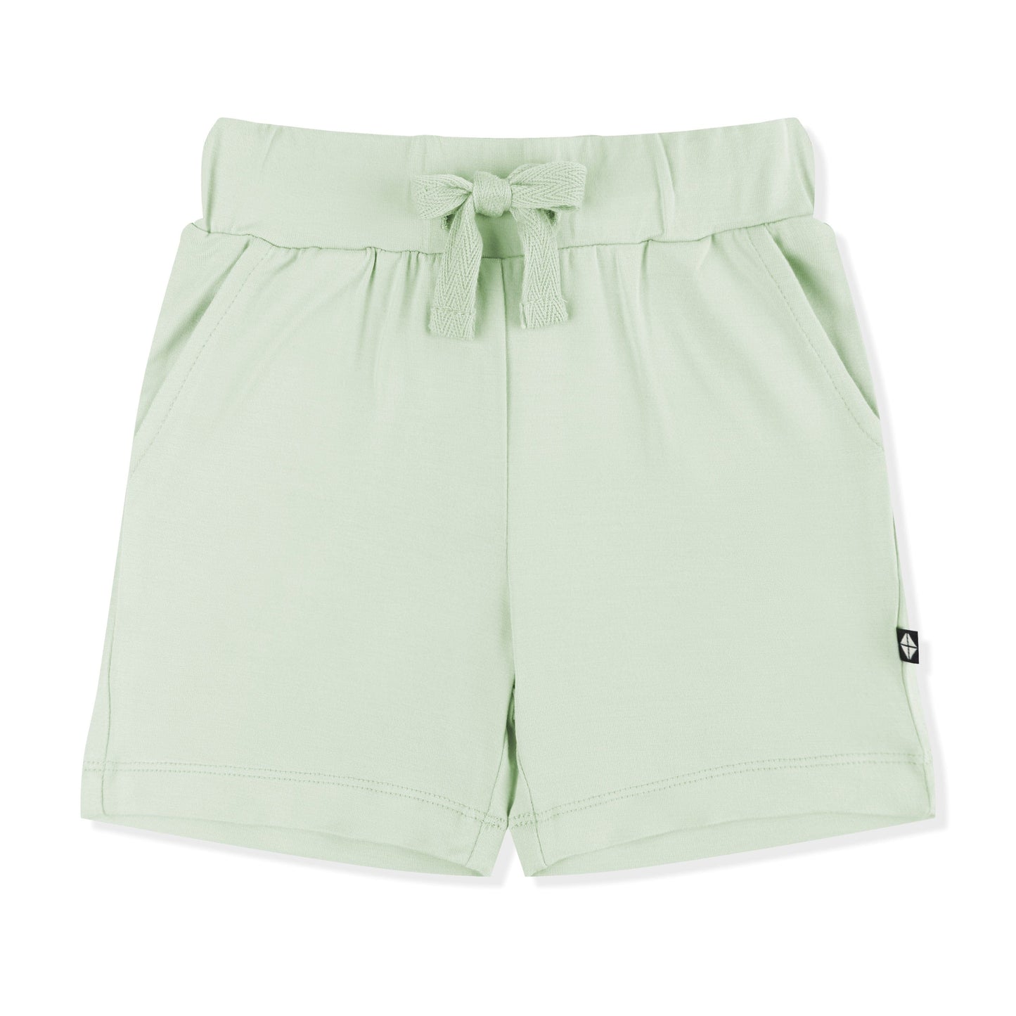 Drawstring Short in Basil